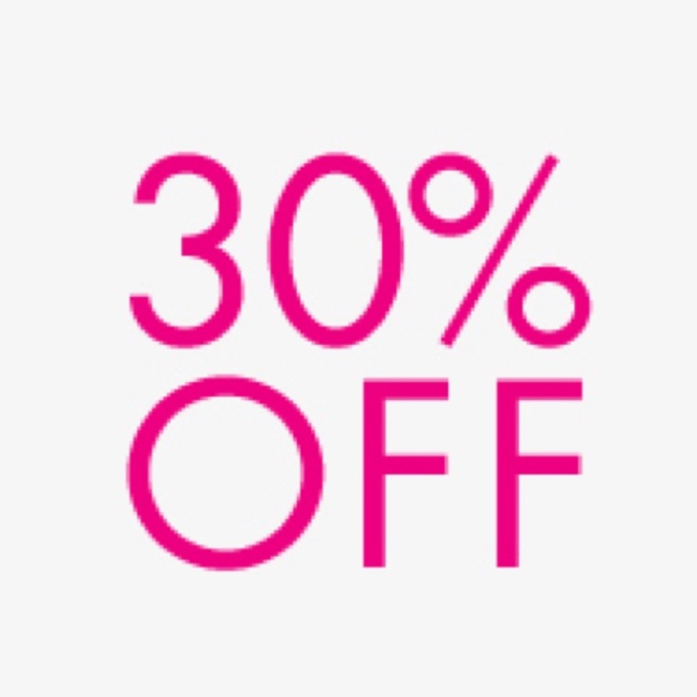 30% off when you buy 3 items!